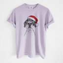 Medium Orchid - German Shorthaired Pointer Santa Dog Breed Comfort Colors T-shirts - 40+ Dog Breeds