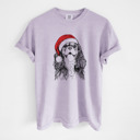 Large Orchid - Cavalier King Charles Santa Dog Breed Comfort Colors T-shirts - 40+ Dog Breeds