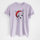 Large Orchid - Chihuahua Santa Dog Breed Comfort Colors T-shirts - 40+ Dog Breeds
