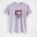 Medium Orchid - Yorkie Santa Dog Breed Comfort Colors T-shirts - 40+ Dog Breeds