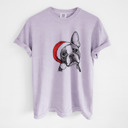 Small Orchid - Boston Terrier Santa Dog Breed Comfort Colors T-shirts - 40+ Dog Breeds