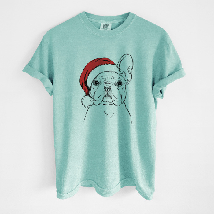 Santa Dog Breed Comfort Colors T-shirts - 40+ Dog Breeds