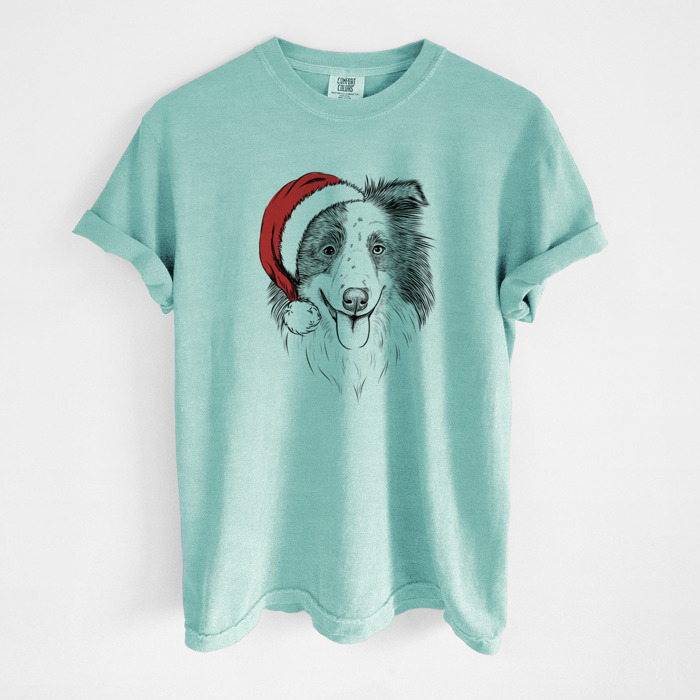 Santa Dog Breed Comfort Colors T-shirts - 40+ Dog Breeds