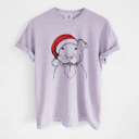 XL Orchid - Pitbull Santa Dog Breed Comfort Colors T-shirts - 40+ Dog Breeds
