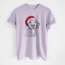XL Orchid - Golden Retriever Santa Dog Breed Comfort Colors T-shirts - 40+ Dog Breeds