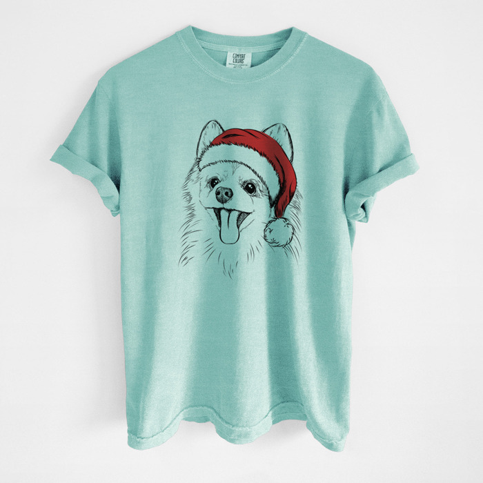 Santa Dog Breed Comfort Colors T-shirts - 40+ Dog Breeds