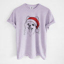 XXL Orchid - Pomeranian Santa Dog Breed Comfort Colors T-shirts - 40+ Dog Breeds