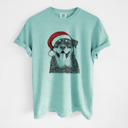 XXL Chalky Mint - Rottweiler Santa Dog Breed Comfort Colors T-shirts - 40+ Dog Breeds