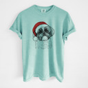 Small Chalky Mint - Shih Tzu Santa Dog Breed Comfort Colors T-shirts - 40+ Dog Breeds