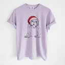 XL Orchid - English Bulldog Santa Dog Breed Comfort Colors T-shirts - 40+ Dog Breeds