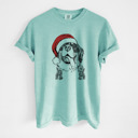 XL Chalky Mint - Bernese Mountain Dog Santa Dog Breed Comfort Colors T-shirts - 40+ Dog Breeds