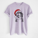 XL Orchid - Bernese Mountain Dog Santa Dog Breed Comfort Colors T-shirts - 40+ Dog Breeds