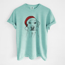 Medium Chalky Mint - Yellow Lab Santa Dog Breed Comfort Colors T-shirts - 40+ Dog Breeds
