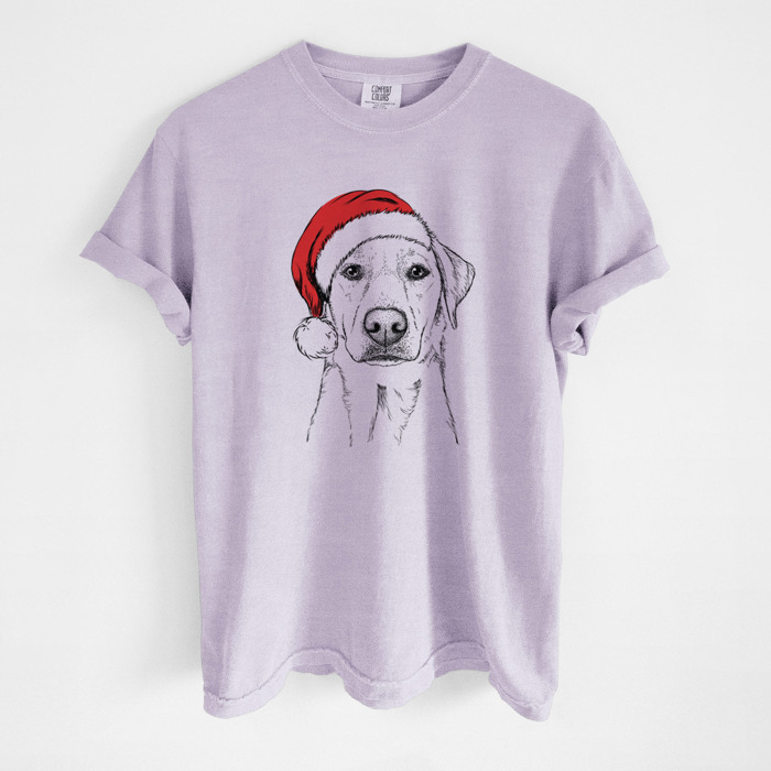 Santa Dog Breed Comfort Colors T-shirts - 40+ Dog Breeds