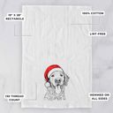  Santa Hat Christmas Dog Tea Towel - 25+ Breeds