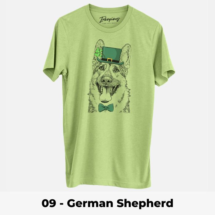 St. Patrick's Day Dog Unisex T-shirts