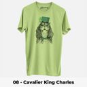 XXL 08 - Cavalier King Charles St. Patrick's Day Dog Unisex T-shirts