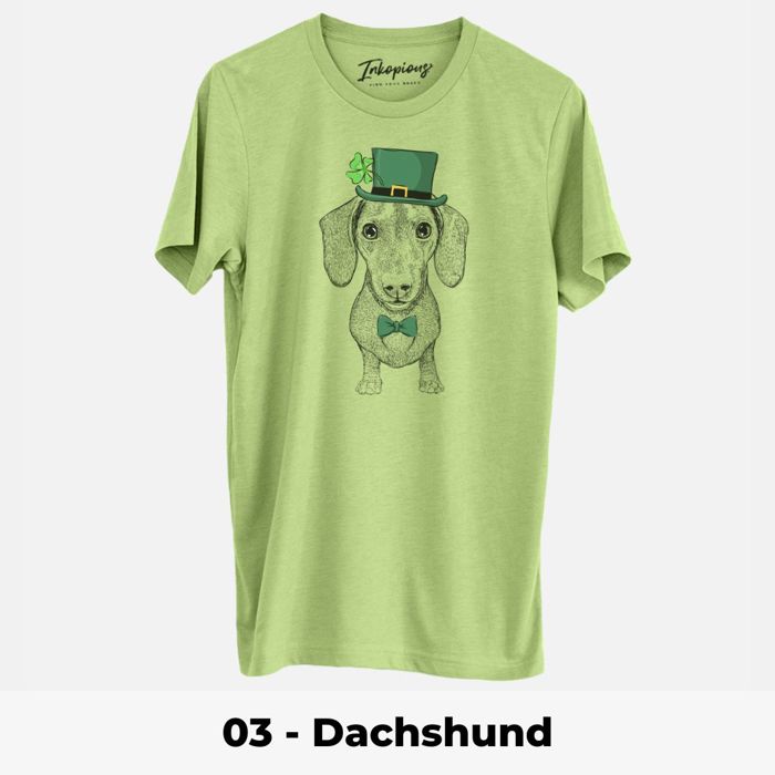 St. Patrick's Day Dog Unisex T-shirts