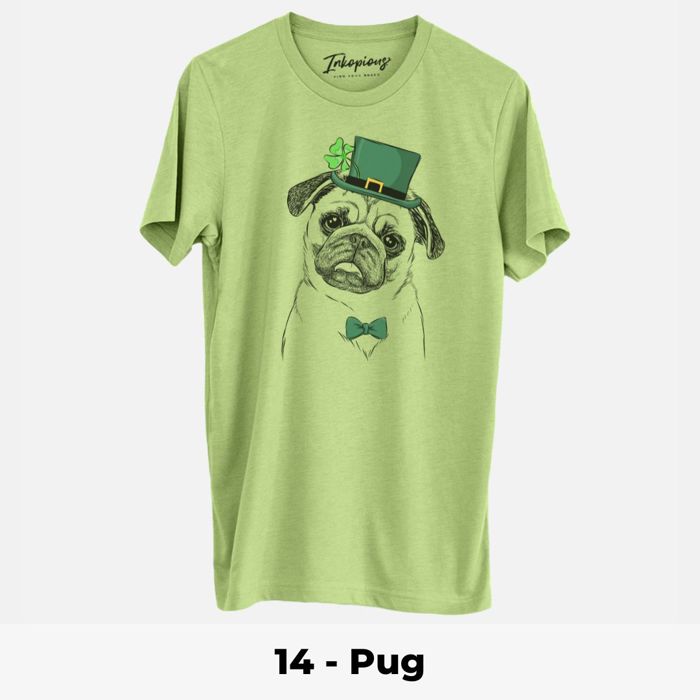 St. Patrick's Day Dog Unisex T-shirts