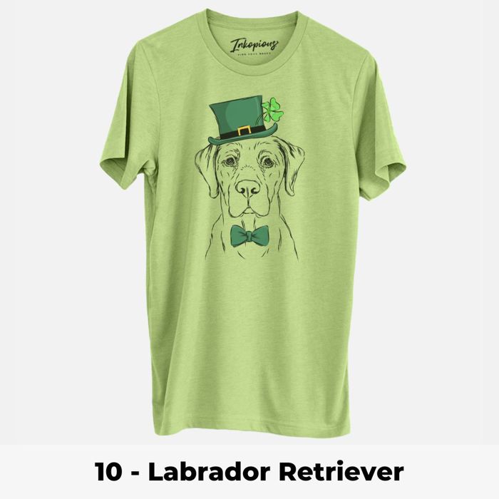 St. Patrick's Day Dog Unisex T-shirts