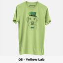 XXL 05 - Yellow Lab St. Patrick's Day Dog Unisex T-shirts