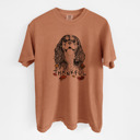Small Yam - Cavalier King Charles Detailed Hand Drawn Thankful Dog Breed Comfort Colors T-shirts - 25+ Dog Breeds