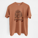 XL Ivory - Goldendoodle 2 Detailed Hand Drawn Thankful Dog Breed Comfort Colors T-shirts - 25+ Dog Breeds