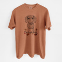 XXL Yam - Dachshund Detailed Hand Drawn Thankful Dog Breed Comfort Colors T-shirts - 25+ Dog Breeds