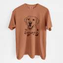 Small Ivory - Labrador Retriever Detailed Hand Drawn Thankful Dog Breed Comfort Colors T-shirts - 25+ Dog Breeds