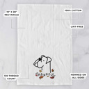 Boxer Doodled Thankful  Autumn Hand-Drawn Dog  Breed Tea Towel - 50+ Breeds