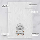 Goldendoodle Thankful  Autumn Detailed Hand-Drawn Dog  Breed Tea Towel - 25+ Breeds