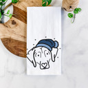 Beagle Winter Beanie Dog  Breed Tea Towel - 50+ Breeds