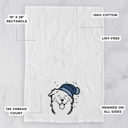 Australian Shepherd Winter Beanie Dog  Breed Tea Towel - 50+ Breeds