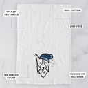 Border Collie Winter Beanie Dog  Breed Tea Towel - 50+ Breeds
