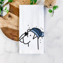 Boxer Winter Beanie Dog  Breed Tea Towel - 50+ Breeds