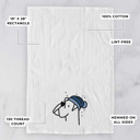 Boxer Winter Beanie Dog  Breed Tea Towel - 50+ Breeds
