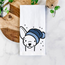 Chihuahua Winter Beanie Dog  Breed Tea Towel - 50+ Breeds