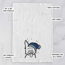 German Shepherd Winter Beanie Dog  Breed Tea Towel - 50+ Breeds