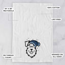 Schnauzer Winter Beanie Dog  Breed Tea Towel - 50+ Breeds