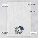 Havanese Winter Beanie Dog  Breed Tea Towel - 50+ Breeds
