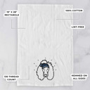 Poodle Winter Beanie Dog  Breed Tea Towel - 50+ Breeds