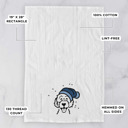 Labradoodle Winter Beanie Dog  Breed Tea Towel - 50+ Breeds