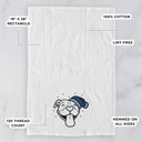 Pitbull Winter Beanie Dog  Breed Tea Towel - 50+ Breeds