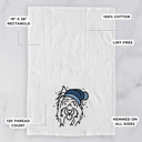 Silky Terrier Winter Beanie Dog  Breed Tea Towel - 50+ Breeds