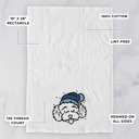 Toy Poodle Winter Beanie Dog  Breed Tea Towel - 50+ Breeds