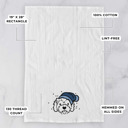 Cockapoo Winter Beanie Dog  Breed Tea Towel - 50+ Breeds