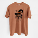 XXL Yam - German Shorthaired Pointer Halloween Witch Dog Comfort Colors T-shirts - 25+ Dog Breeds