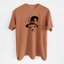 Large Yam - Chihuahua Halloween Witch Dog Comfort Colors T-shirts - 25+ Dog Breeds