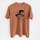 XL Yam - Boxer Halloween Witch Dog Comfort Colors T-shirts - 25+ Dog Breeds