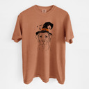 XXL Yam - Labrador Retriever Halloween Witch Dog Comfort Colors T-shirts - 25+ Dog Breeds
